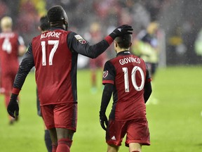 Jozy Altidore and Sebastian Giovinco should be reunited for Saturday's game against LAFC. The Canadian Press