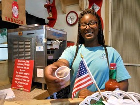 Try the Tabasco-flavoured soft ice cream at the company's gift shop. It's better than you think. (DAVE POLLARD/Postmedia Network)
