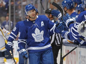 The Maple Leafs stock as a Stanley Cup contender went up considerably with the off-season signing of centre John Tavares. (Claus Andersen/Getty Images)