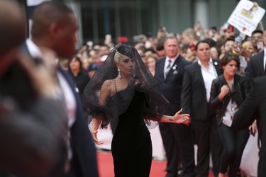 The premiere of A Star is Born starring  Lady Gaga at the Toronto International Film Festival in Toronto on Sunday September 9, 2018. Jack Boland/Toronto Sun/Postmedia Network