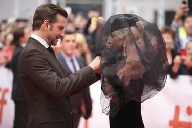 The premiere of A Star is Born directed by and starring with Bradley Cooper and Lady Gaga at the Toronto International Film Festival in Toronto on Sunday September 9, 2018. Jack Boland/Toronto Sun/Postmedia Network