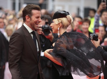 The premiere of A Star is Born directed by and starring with Bradley Cooper and Lady Gaga at the Toronto International Film Festival in Toronto on Sunday September 9, 2018. Jack Boland/Toronto Sun/Postmedia Network