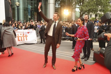 The premiere of A Star is Born directed by and starring Bradley Cooper (pictured) and Lady Gaga at the Toronto International Film Festival in Toronto on Sunday September 9, 2018. Jack Boland/Toronto Sun/Postmedia Network