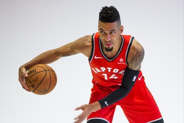 New on the Raptors roster Danny Green during team photos at the Toronto Raptors media day at the Scotiabank Arena in Toronto, Ont. on Monday September 24, 2018. Ernest Doroszuk/Toronto Sun/Postmedia