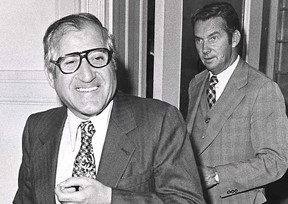 Johnny (Pops) Papalia in a 1975 file photo. He was shot dead in 1997 in front of his house allegedly by the Musitano brothers, Pat and Angelo. Postmedia file