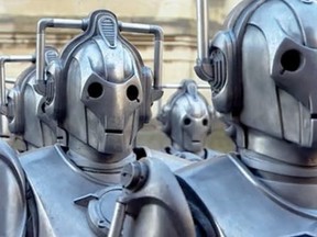 Cybermen from the famed Doctor Who show. Boffins say robots can be "racist and sexist".