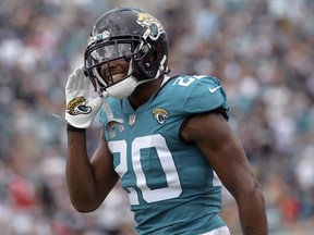 Jalen Ramsey and the Jacksonville Jaguars take on the Chiefs in Kansas City on Sunday. (AP PHOTO)