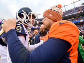 Jared Goff and the Los Angeles Rams were never in danger of losing to Case Keenum and the Denver Broncos, but they couldn't cover the spread. (GETTY IMAGES)