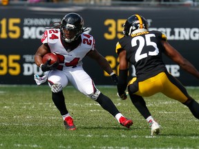 Atlanta Falcons running back Devonta Freeman was placed on the IR this week. (GETTY IMAGES)