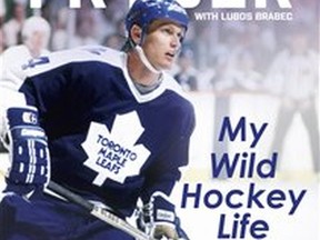 The cover of "My Wild Hockey Life."