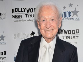 TV host Bob Barker attends The Hollywood Chamber of Commerce & The Hollywood Sign Trust's 90th Celebration of the Hollywood Sign at Drai's Hollywood on September 19, 2013 in Hollywood, Calif. (Alberto E. Rodriguez/Getty Images)