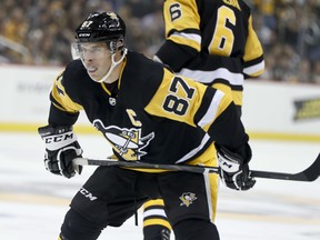 Sidney Crosby and the Pittsburgh Penguins on are in Toronto on Thursday to face the Maple Leafs. (Keith Srakocic/The Associated Press)