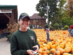 Darlene Downey of Downey Farms in Caledon; "Our farm is all about growing fruit, fun and memories."