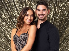 Dancing With the Stars’ Alexis Ren and Alan Bersten.