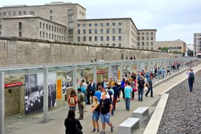 The Topography of Terror exhibit in Berlin aims to teach visitors about the rise and fall of Nazism. (Rick Steves photo)