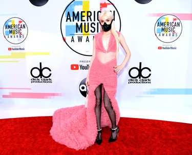 LOS ANGELES, CA - OCTOBER 09: Poppy attends the 2018 American Music Awards at Microsoft Theater on October 9, 2018 in Los Angeles, California.  (Photo by Emma McIntyre/Getty Images For dcp)