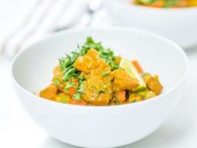 Coconut Curry made with leftover turkey breast - courtesy Butterball.ca