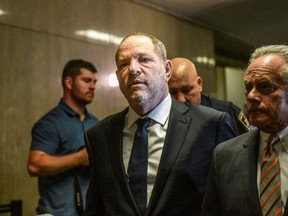 Harvey Weinstein goes to court in New York on Thursday.