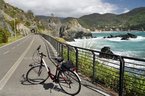 A bike ride between Levanto and the sleepy village of Bonassola offers up views of the Italian Riviera’s stunning coastline. (Cameron Hewitt photo)