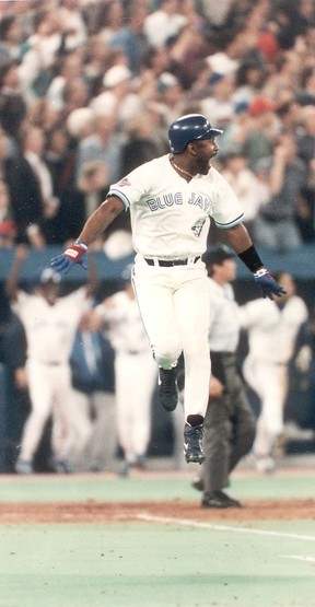 On Oct. 23, 1993, Joe Carter hit his historic, three-run homer in the bottom of the ninth inning of Game 6 of the World Series, turning a 6-5 deficit into an 8-6 win over the Philadelphia Phillies and clinching TorontoÂs second straight World Series championship. (Ken Kerr/Postmedia Network)