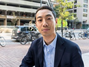 Ward 10 council candidate Kevin Vuong in Toronto on Tuesday, Oct. 9 2018. (Bryan Passifiume/Toronto Sun)