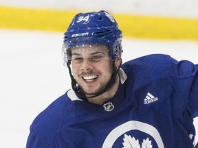 Auston Matthews of the Toronto Maple Leafs.  (CRAIG ROBERTSON/Toronto Sun files)