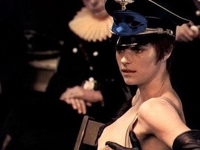 Charlotte Rampling in kinky Nazi movie, The Night Porter.