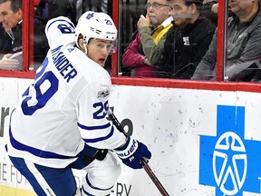 Maple Leafs forward William Nylander remains unsigned. GETTY IMAGES