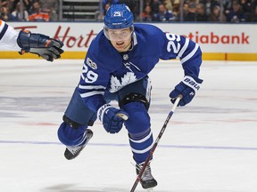 William Nylander and the Maple Leafs are locked in a contract stalemate -- with no end in sight. GETTY IMAGES