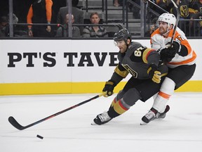 Vegas Golden Knights forward Max Pacioretty says it is still too early to write off the struggling club. GETTY IMAGES