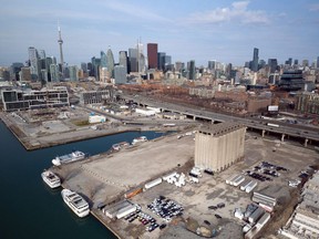 Toronto's eastern waterfront area is seen in this undated handout photo. The leader of an organization behind plans for a high-tech Toronto community said the "vast majority" of people's privacy concerns around the project should be answered by policy documents it released this week.