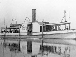 The Toronto Island ferry Luella plied the waters of Toronto Bay for more than half-a-century. The little vessel became best known for the responsibility it was given every summer to ensure the safe transportation of boys and girls, who were patients at the Hospital for Sick Children then located on College St. at the southeast corner of Elizabeth St., to and from the Lakeside Home for Little Children on Toronto Island. (Photo by R.W. Murphy from the collection of Jay Bascom)