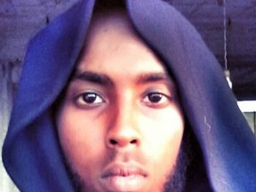 Former Calgarian Khadar Khalib, 23, is one of the Canadians wanted for terrorist offences.