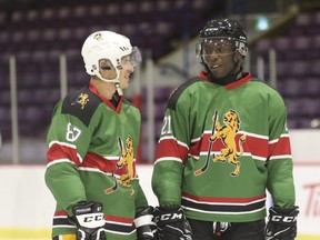 NHL player Sidney Crosby plays with the Kenya Ice Lions on August 14, 2018 in Brampton. Jack Boland/Toronto Sun