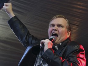 Meat Loaf was in Toronto to help launch the musical version of his 1977 album Bat Out of Hell in May 2017. (Veronica Henri/Toronto Sun)