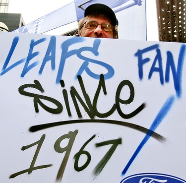 Toronto Maple Leaf fans on Wednesday October 3, 2018.The Toronto Maple Leafs host the Montreal Canadiens at the ScotiaBank Arena in Toronto.Veronica Henri/Toronto Sun/Postmedia Network