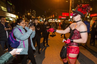 Halloween comes to the Village as a part of Church St. is closed to traffic for Halloween on Church in Toronto, Ont. on Wednesday October 31, 2018. Ernest Doroszuk/Toronto Sun/Postmedia