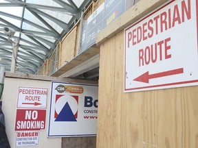 Construction at Union Station on Tuesday, June 26, 2018. (Veronica Henri/Toronto Sun)