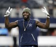 Wide receiver Dez Bryant  signed with the New Orleans Saints this week. (AP PHOTO)