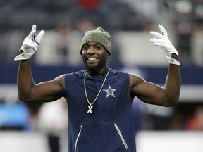 Wide receiver Dez Bryant  signed with the New Orleans Saints this week. (AP PHOTO)