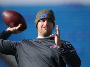 Matt Barkley will get the start for the Buffalo Bills on Sunday against the Jets. (GETTY IMAGES)