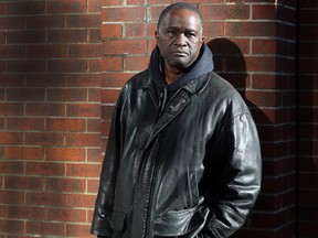 Homeless Mark spoke with the Toronto Sun’s Sue-Ann Levy about life in Toronto’s shelter system. (Dave Abel, Toronto Sun)