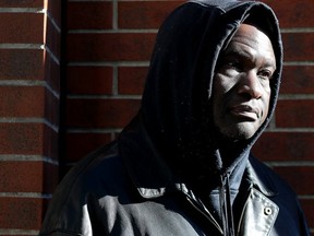 Homeless Mark talked to the Toronto Sun's Sue-Ann Levy about his life in and out of shelters. (Dave Abel, Toronto Sun)