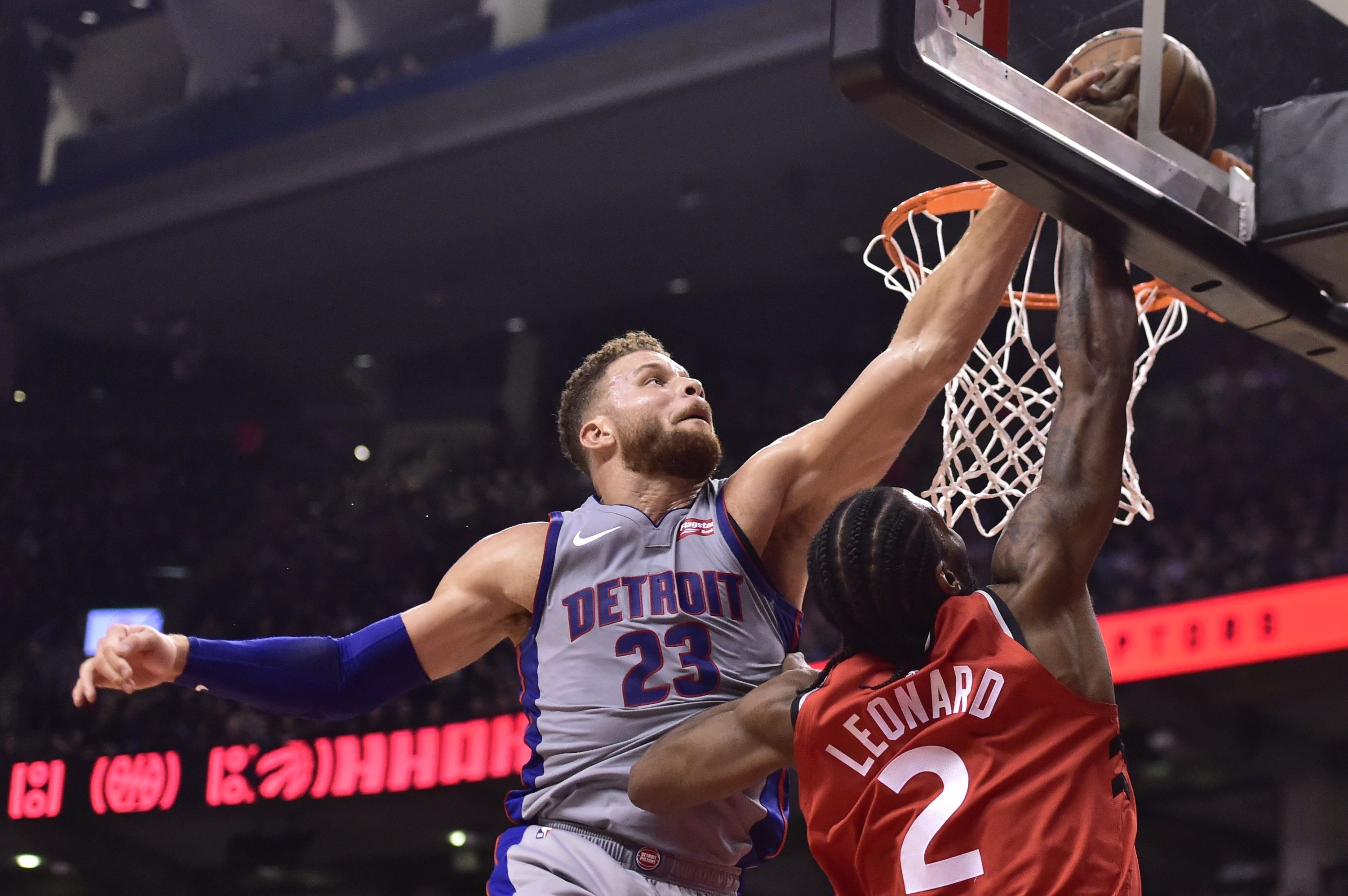 Pistons Forward Blake Griffin Rips Jersey Following Frustrating