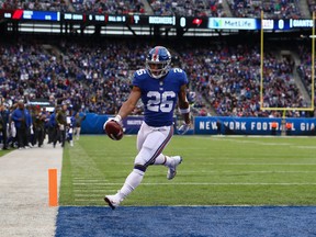 Giants running back Saquon Barkley had another huge week. (GETTY IMAGES)