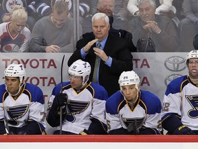 The Edmonton Oilers hired Ken Hitchcock to take over as head coach on Tuesday. (GETTY IMAGES)