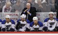The Edmonton Oilers hired Ken Hitchcock to take over as head coach on Tuesday. (GETTY IMAGES)