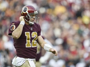 Washington QB Colt McCoy gets his first start in years on Thursday. (GETTY IMAGES)
