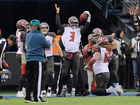 Bucs quarterback Jameis Winston will get the start on Sunday. (GETTY IMAGES)