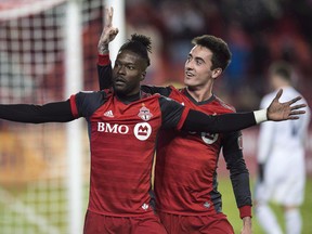 Toronto FC let go of forward Tosaint Ricketts on Tuesday. (THE CANADIAN PRESS)